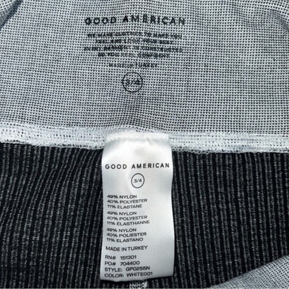 NWT Good American Seamless Core Power Leggings Color White Size Large/X-Large - Picture 12 of 15